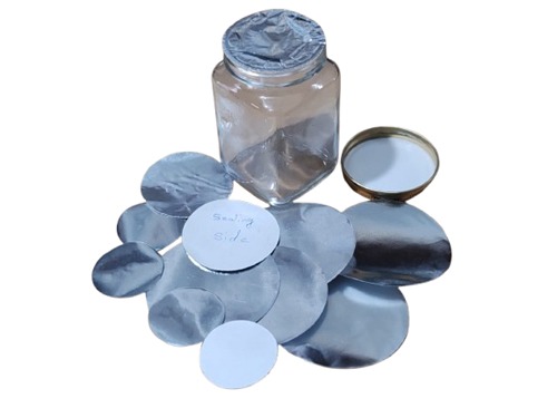 Induction sealing wads glass jars